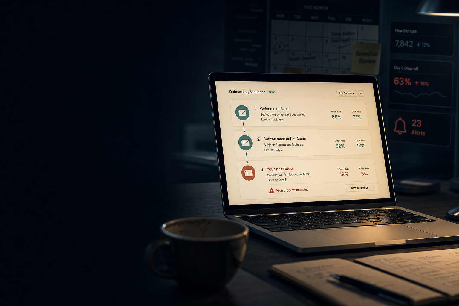 Your Onboarding Email Sequence Is Losing Users on Day 3. Here’s the Fix.