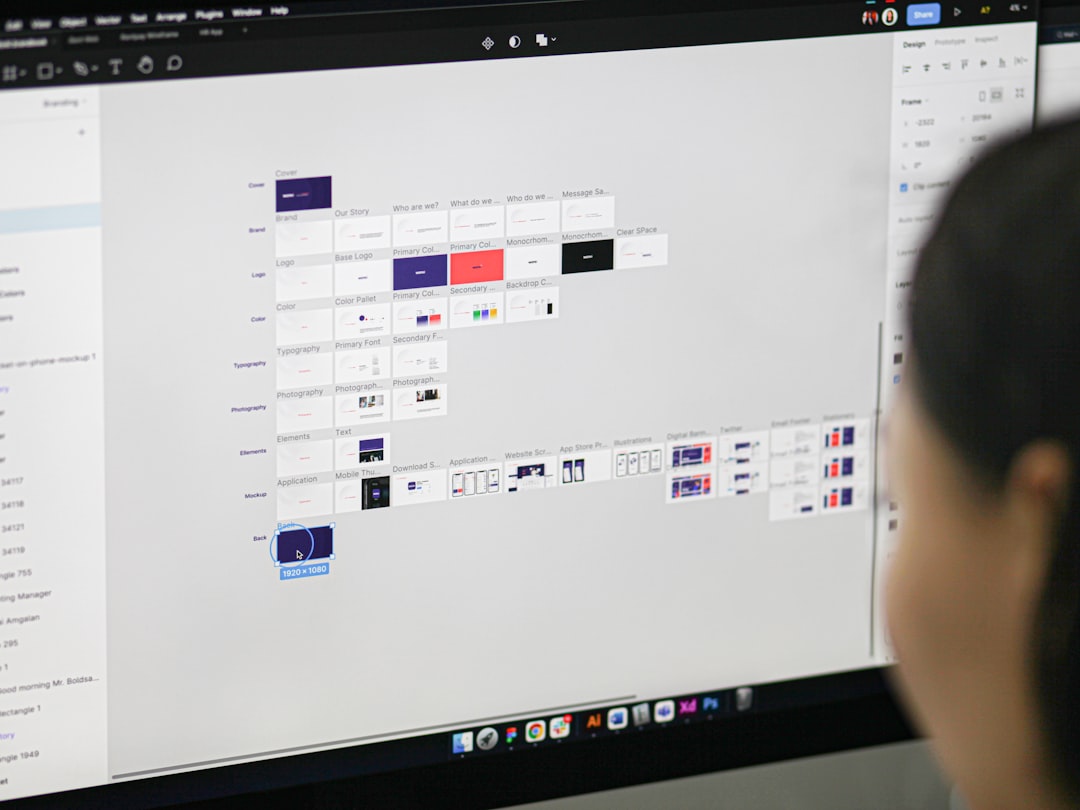 Figma auto layout constraint system diagram showing rigid structural boxes