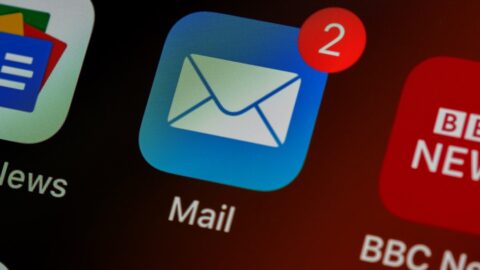Subject line split testing concept showing email inbox with highlighted subject lines
